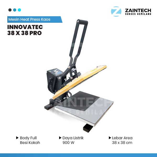 Mesin Heat Press Kaos INNOVATEC 38 X 38 Pro